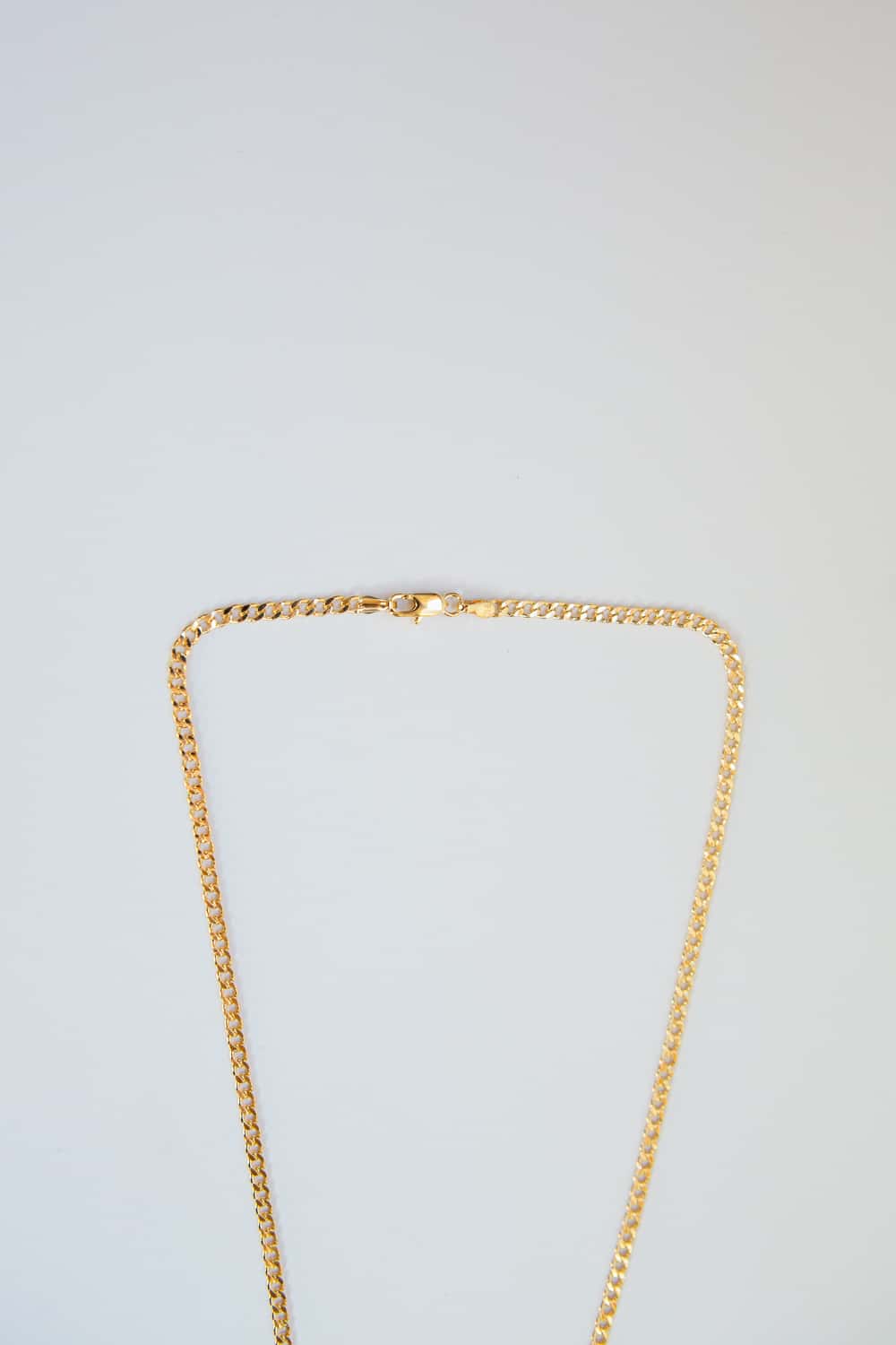 14 K Gold Filled Curb Chain, 3.5 mm 14 20 Dainty Curb Chain CH #734, 14 K  Gold Filled Unfinished Cable Jewelry Chain